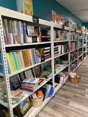 Lots of gently used homeschool books and curriculum to choose from.