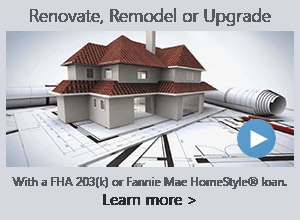 Check out this short video on renovation lending http://www.myprospectmortgage.com/smclaughlin/VideoLearning.asp?VideoID=8656b540