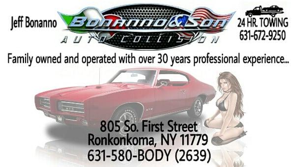 Professional Auto Body, Collision, & Glass Work... Quality You Can Rely On!!!