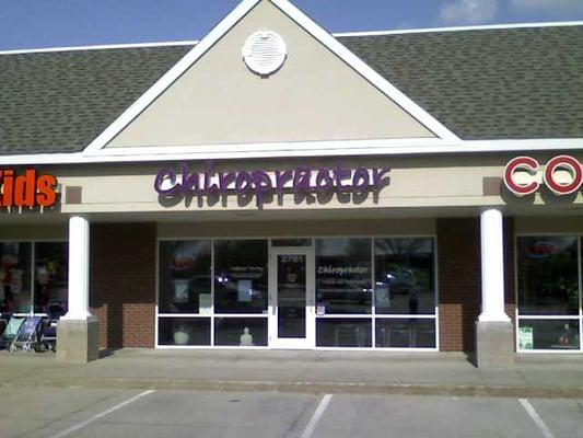 Look for the purple Chiropractor sign and you're here!