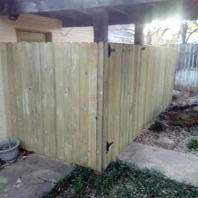 Fence install