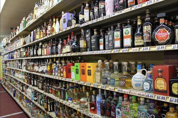 Liquor Wall