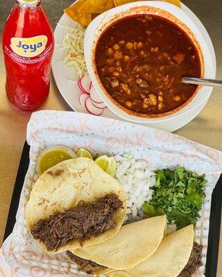 Pozole, barbacoa