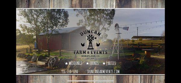 Duncan Farm and Events