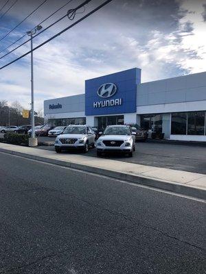 The new 2020 Hyundai Venues outside Pohanka Hyundai.