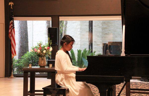 Advanced Student Piano Performance in the Suzuki Academy 30th Anniversary, October 2019