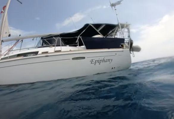 View of boat from water