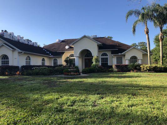 New roof about to go on this beautiful Daytona home