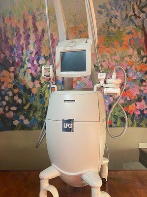 The Endermologie machine we use is an Integral II