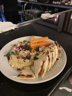 Hummus appetizer