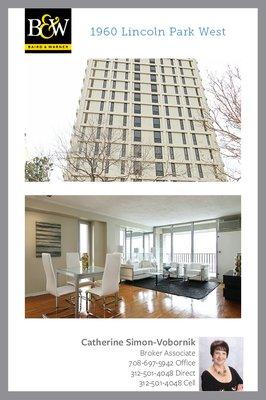 A beautiful, bright 2 bedroom condo: http://www.bairdwarner.com/property/139091513/1960-north-lincoln-park-west-%231003-chicago-il-60614