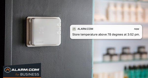 Maintain optimal conditions with a temperature control system.  Protect your assets and manage settings remotely.