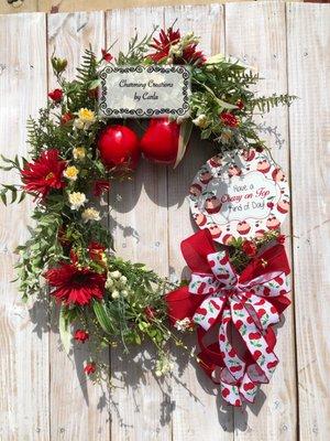 "Cherry On Top" Wreath