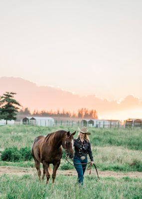 Photo of Katherine Merck by Jeni Jo Photography taken at the Spokane Equestrian Center