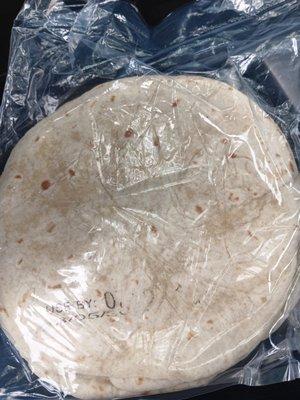 Handmade tortilla 10 pc. pack for only $2.30!