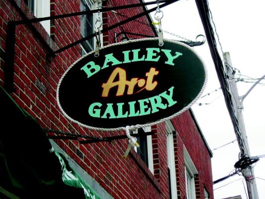 A photo of our sign at 42 Spring Street, Newport RI