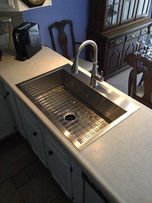 New kitchen sink