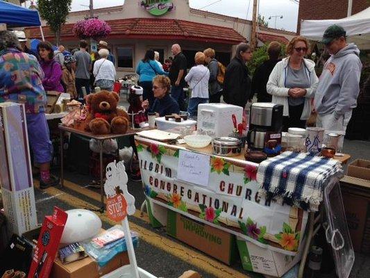 Raising money at Anacortes Shipwreck Day for Project Homeless Connect