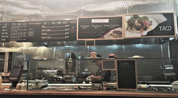 Menu and Order Counter