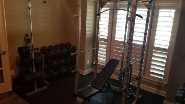 Home gym installation!