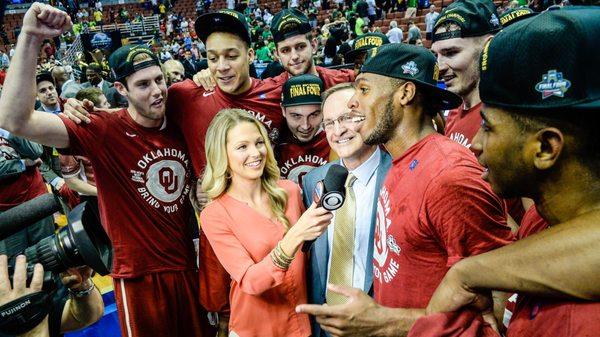 Lon Kruger and Buddy Hield, Final Four bound.