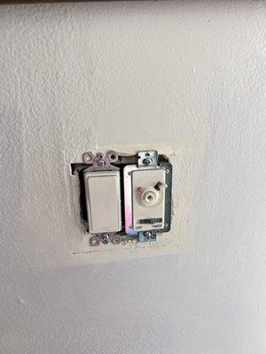 Light timer switch