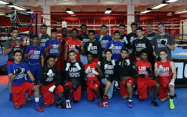 Tito Training at the Olympic training center in Colorado Rank # 1 in the Nation 114Lbs from G2G Boxing Club