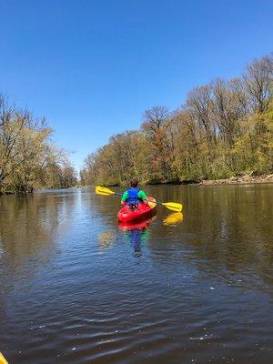 Kayaking