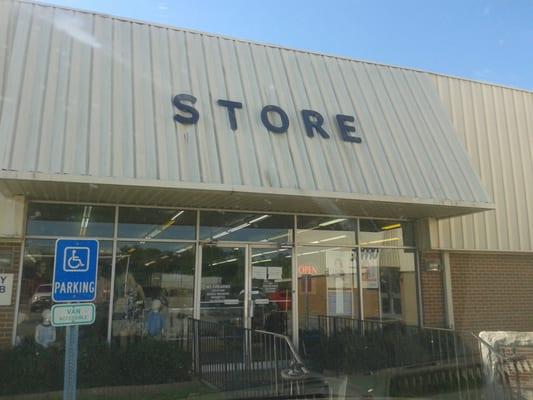 Storefront. Montgomery Kiwanis Club Building.