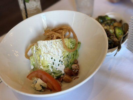 Iceberg Wedge Salad (split)