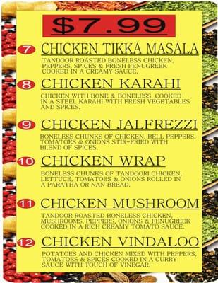 Qaderi Chaat House Menu