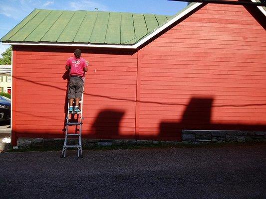 Installation of new Ship Lap Siding