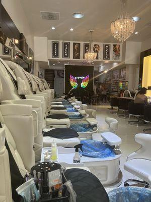 Pedicure Row