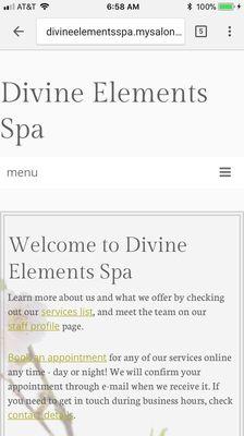 Divine Elements Spa