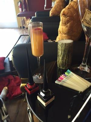 Mimosas and Christian Louboutin Nail Polish