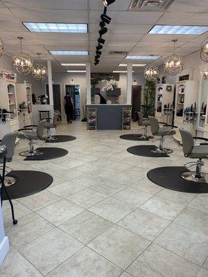 Beautiful new design to the salon