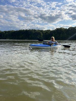 Kayaking Alum Creek