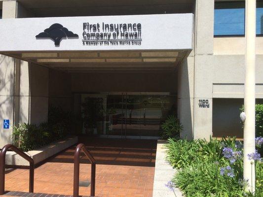 Located in the First Insurance Center