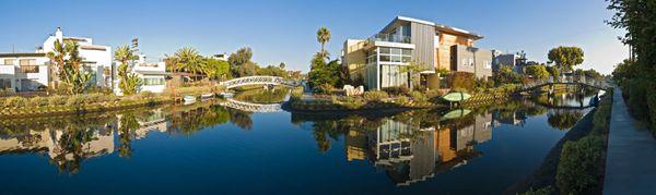 Venice Beach Canals on Legends Beach Bike Tour