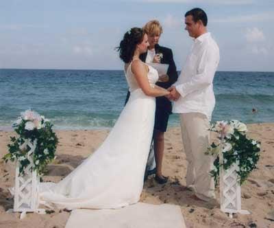 Beach Weddings our speialty