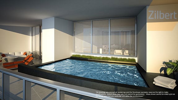 Porsche Tower Balcony Private Pool