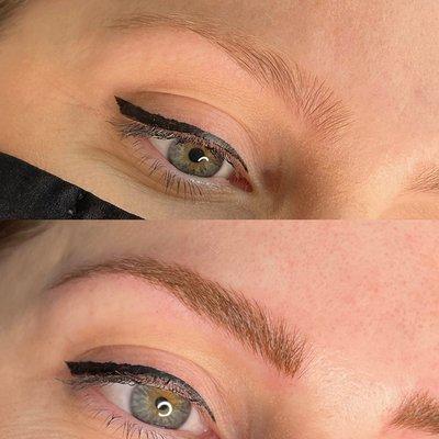 Beautiful natural Microblading