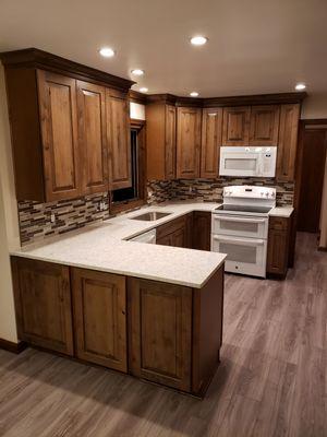 Kitchen remodel.