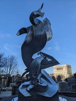 Spiral Odyssey, Romare Bearden Park, Charlotte