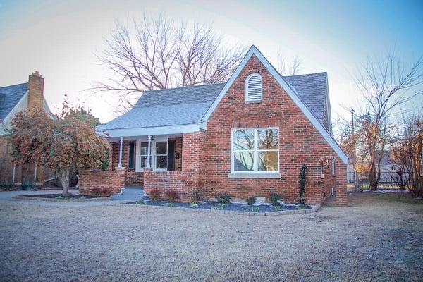 I love old homes in NW OKC.  This was a spectacular remodel that went under contract in a week...