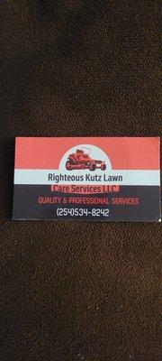 Righteous Kutz Lawn Care