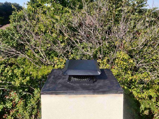 After Chimney Cap Installation