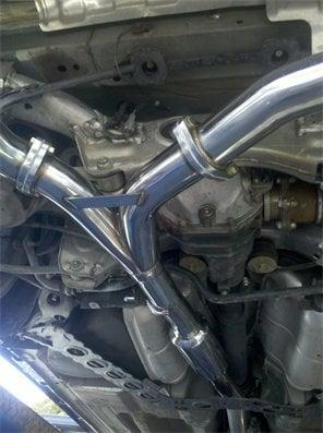 Lexus Polished Stainless Y-Pipe Assembly