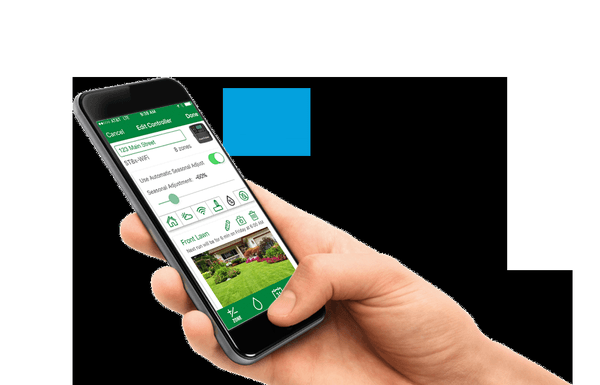 We offer the latest technology in Wi-Fi controller sprinkler systems