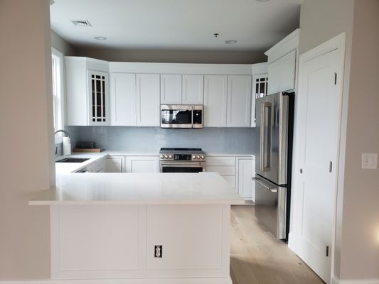 Kitchen cabinets (After)